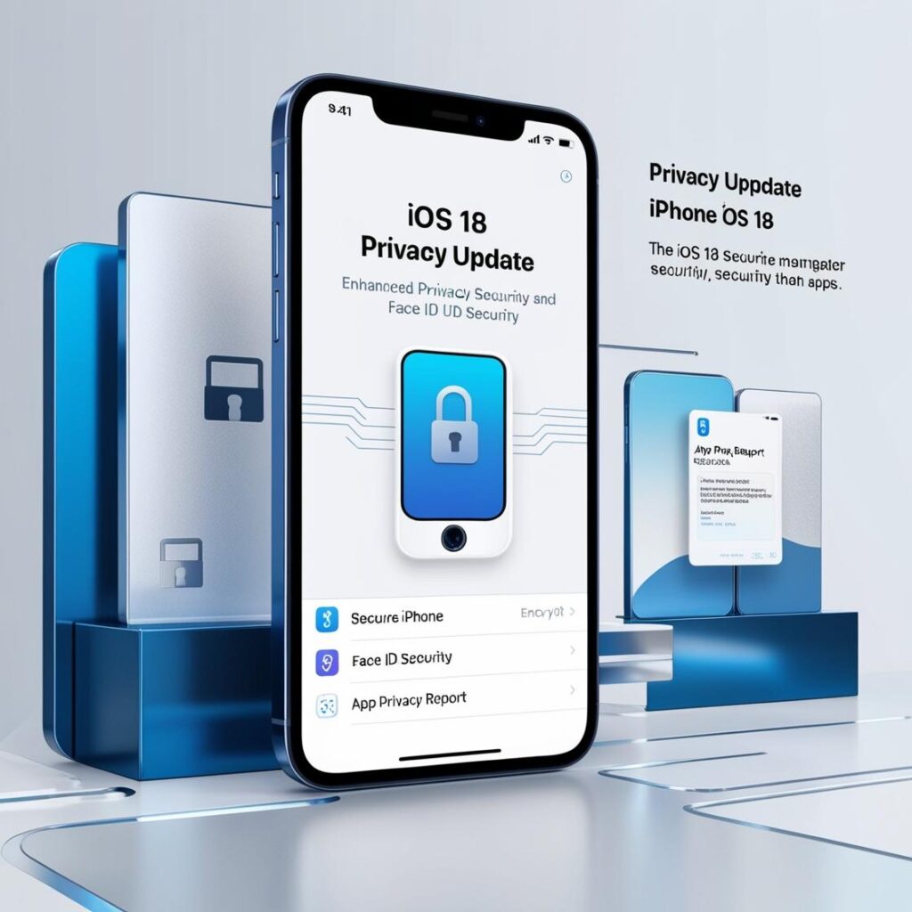 iOS 18 update features and security improvements on iPhone and iPad devices