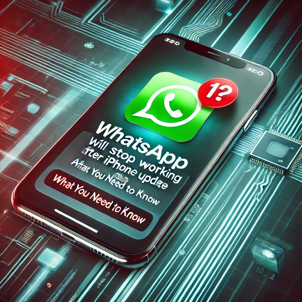 WhatsApp compatibility issues with iOS 18.2 for iPhone users, update warning